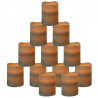 Velas sin llama luz LED 24 uds con mando a distancia 4