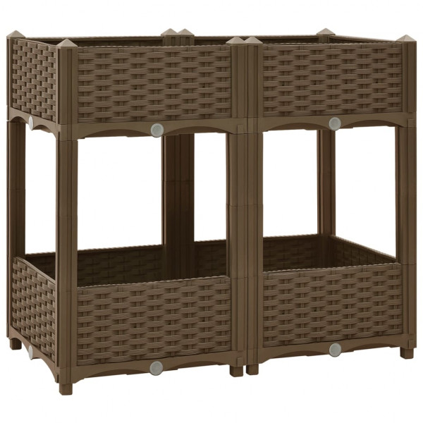 Arriate 80x40x71 cm polipropileno M 2