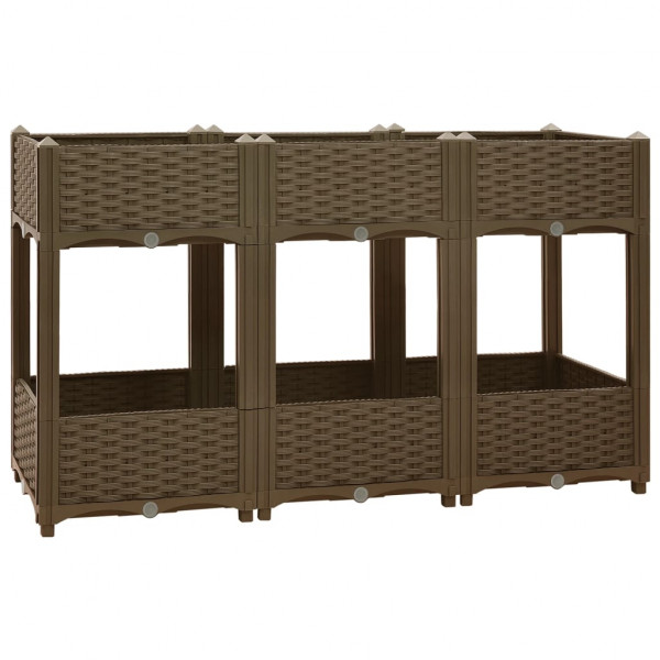 Arriate 120x40x71 cm polipropileno M 2