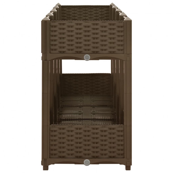 Arriate 160x40x71 cm polipropileno M 4