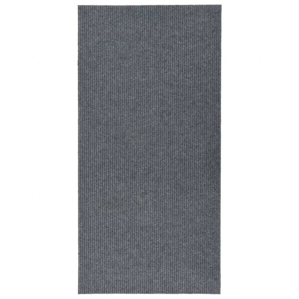 Alfombra de pasillo atrapa suciedad 100x200 cm gris D