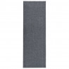 Alfombra de pasillo atrapa suciedad 100x350 cm gris 1