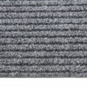 Alfombra de pasillo atrapa suciedad 100x400 cm gris 5