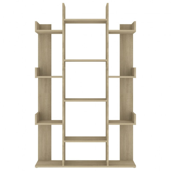Estantería de aglomerado color roble Sonoma 86x25.5x140 cm M 5