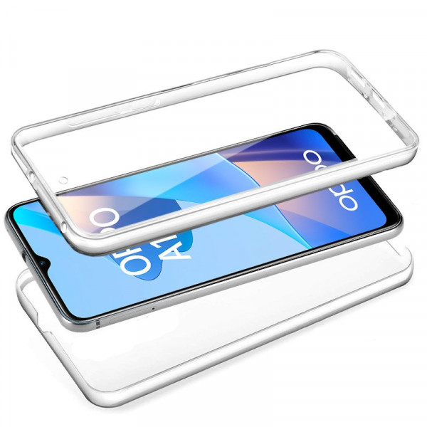 Fundação COOL Silicone 3D para Oppo A16 / A16s / A54s (Border Transparent + Trasera) M 2