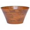 Lavabo de madera maciza de teca Φ40x20 cm 1