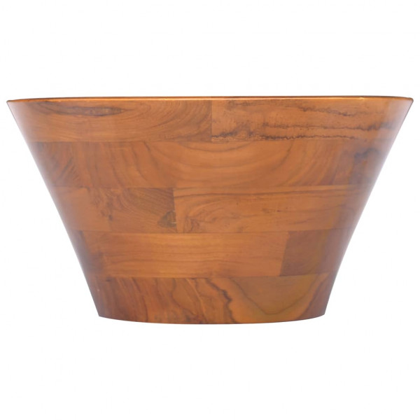 Lavabo de madera maciza de teca Φ40x20 cm M 2