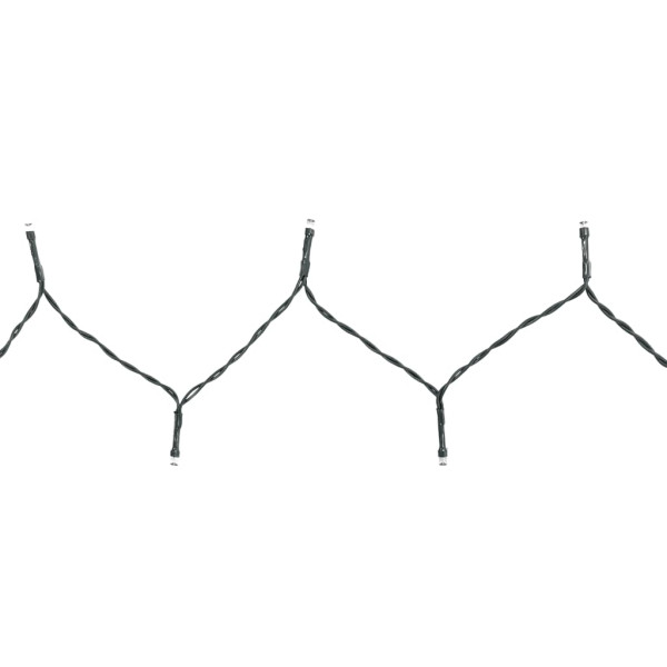 Red de luces de árbol de Navidad 180 LEDs azul 180 cm M 4