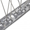 Set de 6 hileras pinchos contra pájaros y palomas 5 filas 3 m 5