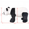 Oso panda de peluche de pie negro y blanco XXL 5