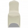 Funda elástica para sillas. 50 piezas. Crema 2