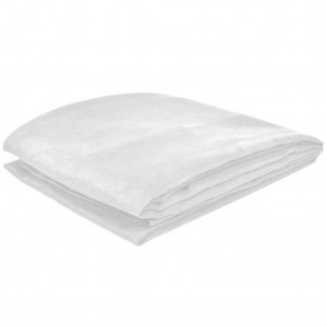 Funda para sofá de micro-gamuza color crema 270x350 cm H