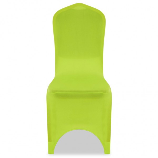 Funda de silla elástica 6 unidades verde M 3