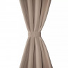 Cortinas opacas 2 piezas con ojales de metal 135x175 cm crema 3