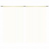 Cortinas de fios 2 pcs 100x250 cm creme 2