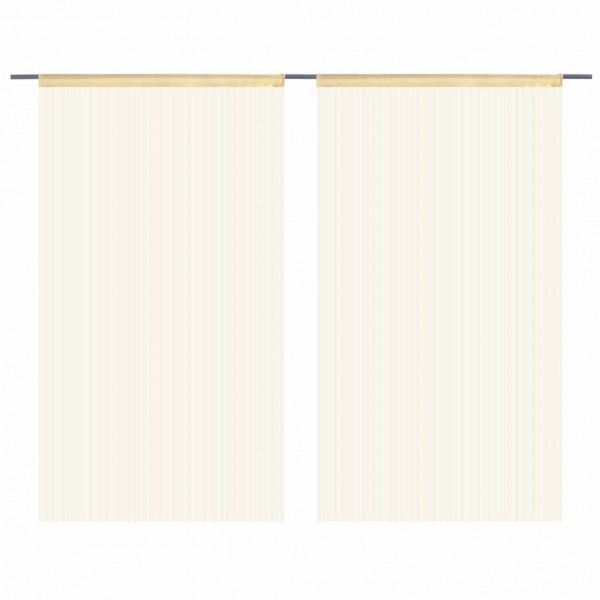 Cortinas de flanges 2 peças 100x250 cm M 2