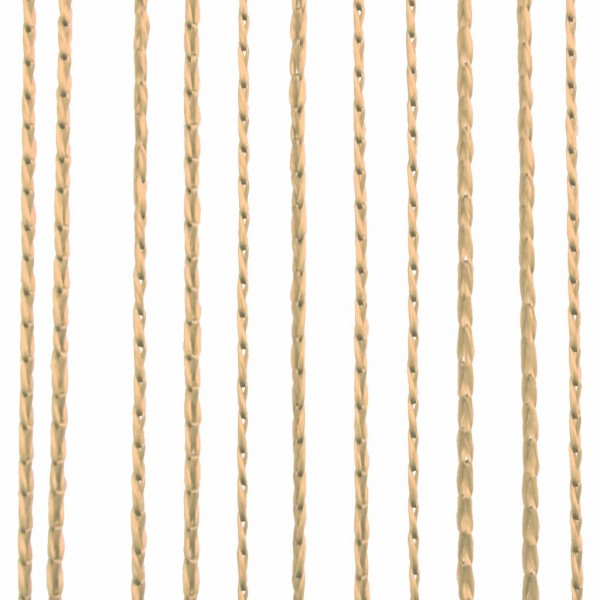 Cortinas de flecos 2 piezas 100x250 cm beige M 4