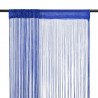 Cortinas de fios 2 pcs 140x250 cm azul 1