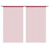 Cortinas de flanges 2 peças 100x250 cm Bordéus 2
