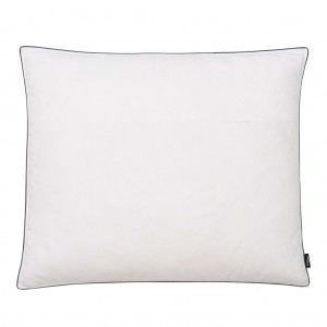 Almohadas 2 uds relleno plumón/plumas 70x60 cm blanco H