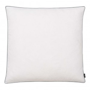 Almofadas 2 pcs enchimento de penugem/penas 80x80 cm branco H