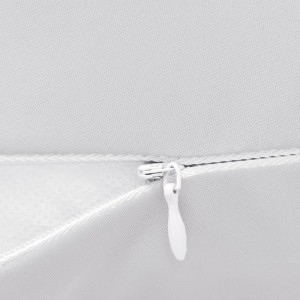 Almohada corporal para dormir de lado 40x145 cm gris H