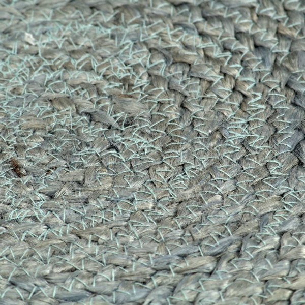 Mantel individual 4 unidades liso redondo yute verde oliva 38cm M 3