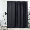 Cortina blackout com ganchos 290x245 cm preto 1