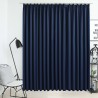 Cortina blackout com ganchos 290x245 cm azul 1