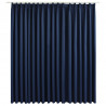 Cortina blackout com ganchos 290x245 cm azul 2