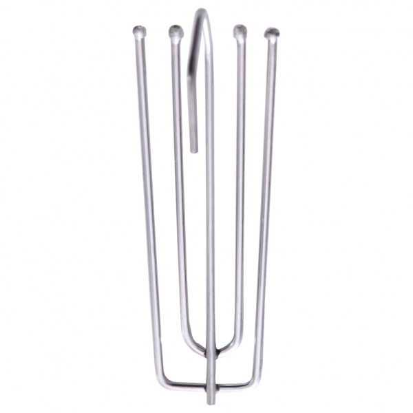 Cortinas opacas con ganchos 2 piezas blanco crudo 140x225 cm M 5