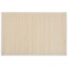 6 pcs individuais de mesa em bambu 30 x 45 cm natural 2