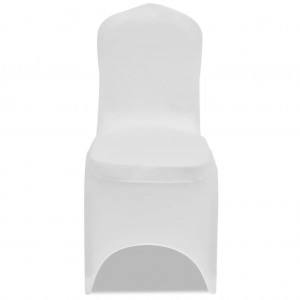 Fundas elásticas para sillas blancas 100 unidades H
