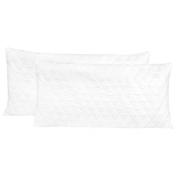 Almohadas 2 unidades de espuma viscoelástica 80x40x14 cm M 2