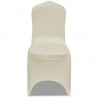 Capa para cadeira elástica 24 pcs cor creme 3