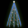 Red de luces de árbol de Navidad 300 LEDs azul 300 cm 3