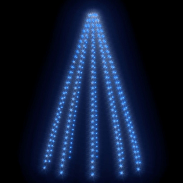 Cordão de luzes árvore de Natal 300 luzes LED 300 cm azul M 4