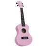 Set de ukelele soprano con funda para niños rosa 23 5
