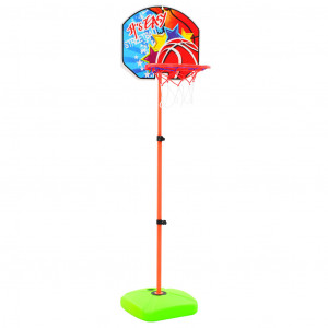 Conjunto de tabela e bola de basquetebol infantil H