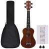 Conjunto ukulele soprano infantil c/ saco madeira clara 23 2
