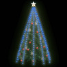 Red de luces de árbol de Navidad 250 LEDs azul 250 cm 3