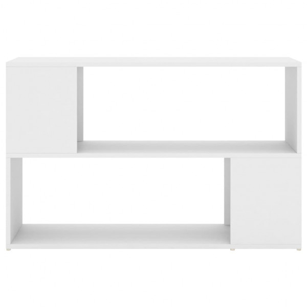 Estantería librería madera contrachapada blanco 100x24x63 cm M 5