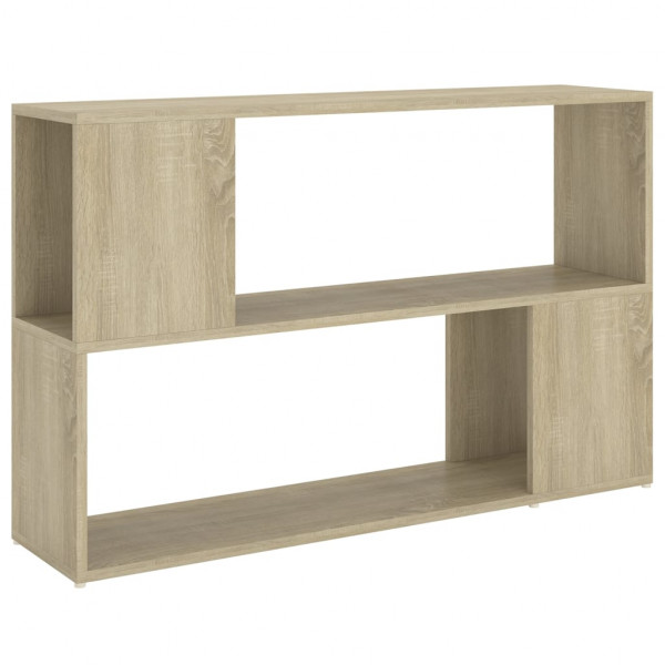 Librería de madera contrachapada roble Sonoma 100x24x63 cm M 2