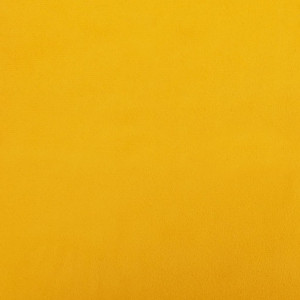 Silla mecedora de terciopelo amarillo mostaza H