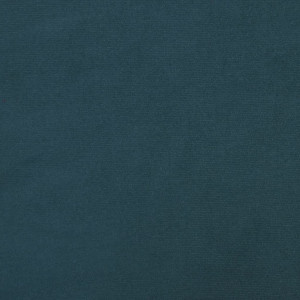 Silla mecedora de terciopelo azul H