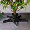 Soporte para árbol de Navidad negro 47x47x13.5 cm 1