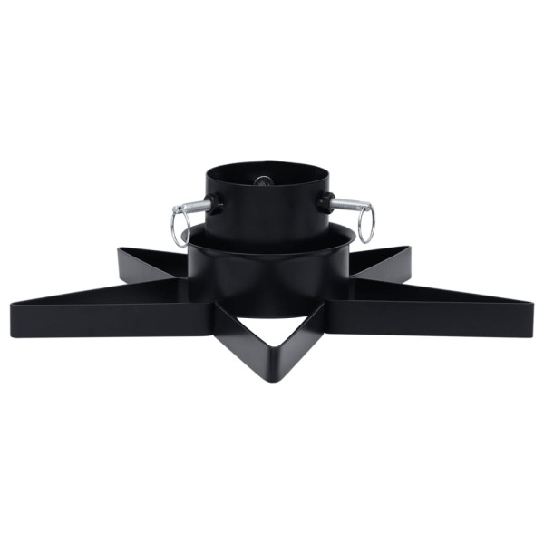 Suporte para árvore de Natal 47x47x13.5 cm preto M 2