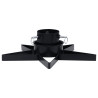 Suporte para árvore de Natal 47x47x13.5 cm preto 2