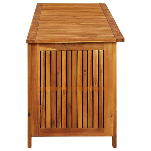 Caja de almacenaje de jardín madera maciza acacia 175x50x58 cm M 3