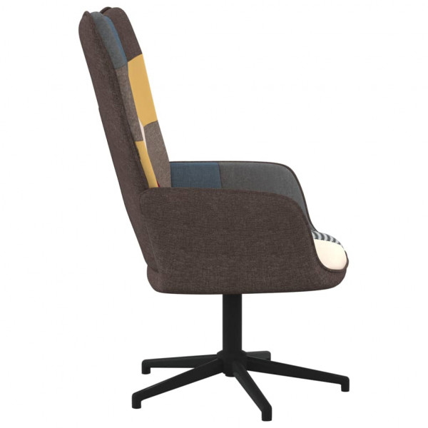 Silla de relajación de tela patchwork M 3